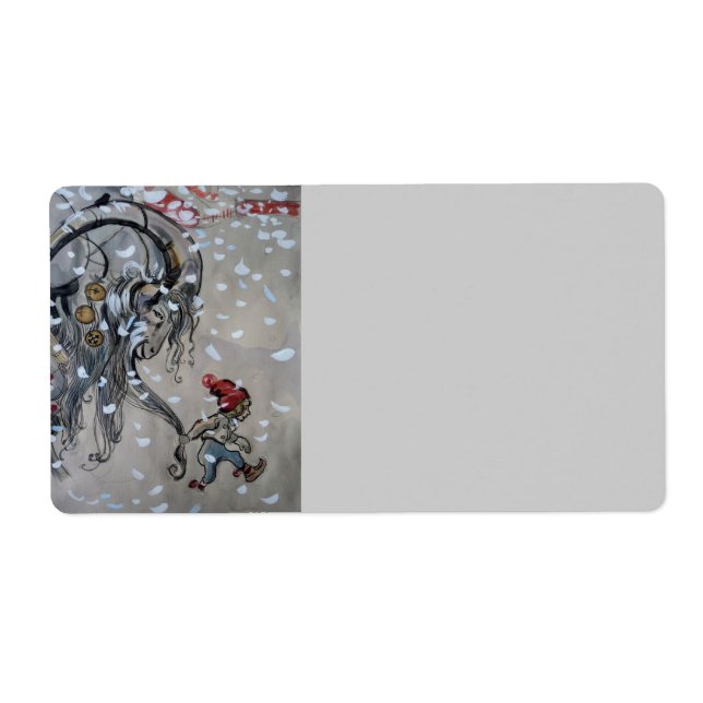 Etiqueta Estudo para Julbacken (Yule Goat) 1911 (Frente)