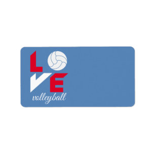 Etiqueta Eu adoro vôlei