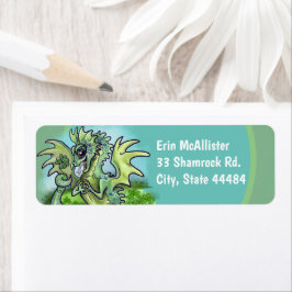 Etiqueta eu sou o Lucky!