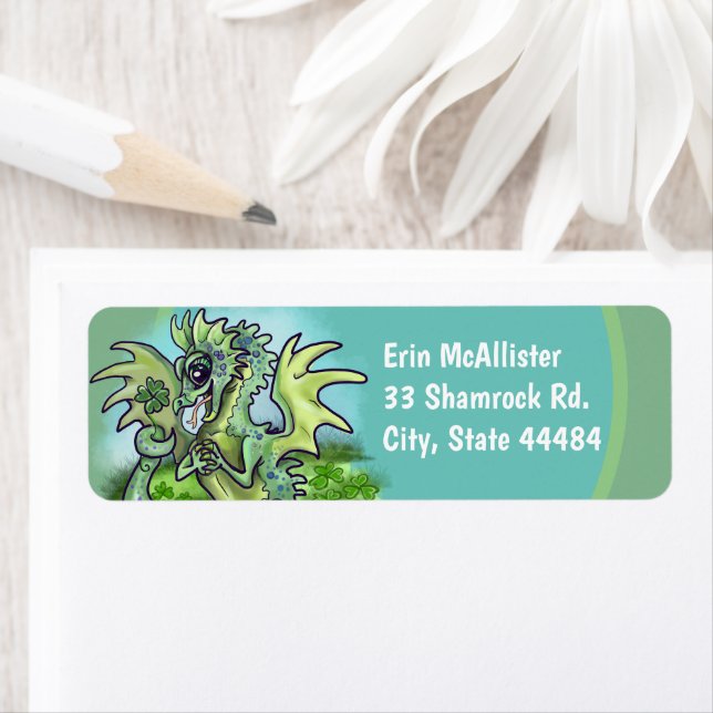 Etiqueta eu sou o Lucky! (Insitu)