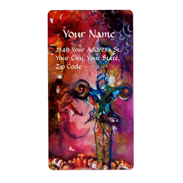 ETIQUETA EXCALIBUIR (Frente)