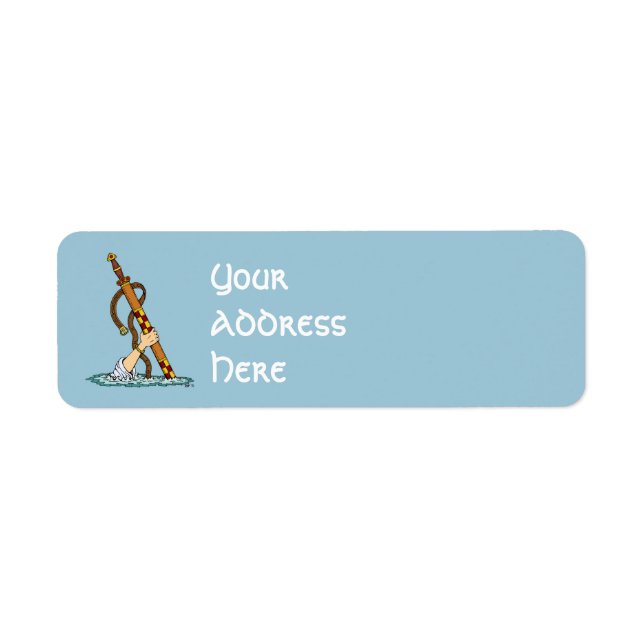 Etiqueta Excalibur (Frente)