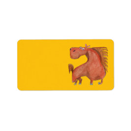 Etiqueta Exited Horse