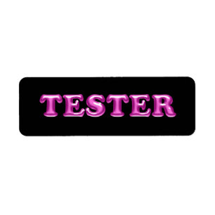 Etiqueta Experimente-me os contêineres de amostra de testad