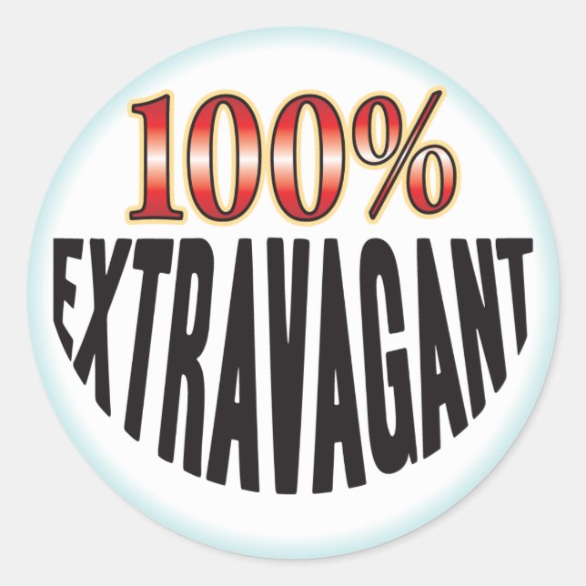 Etiqueta Extravagant (Frente)