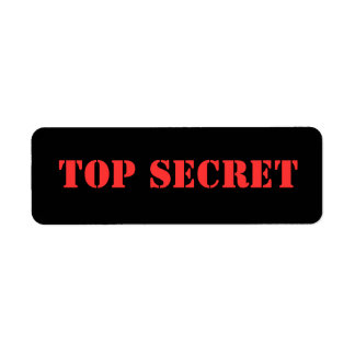 Etiqueta EXTREMAMENTE SECRETO