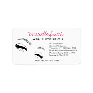 Etiqueta Eyelashes brava Artista Permanente Maquiagem Olhos