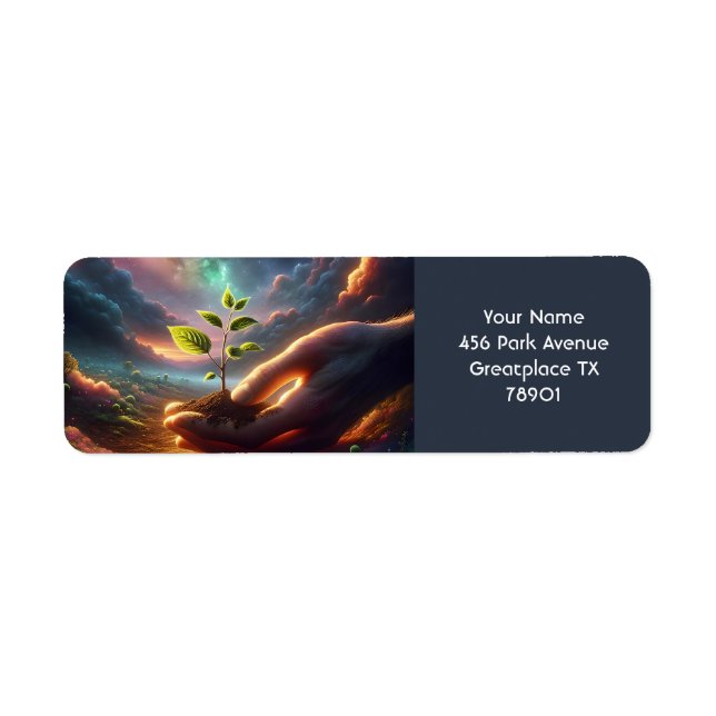 Etiqueta Fábrica de Mão Fantasy (Frente)