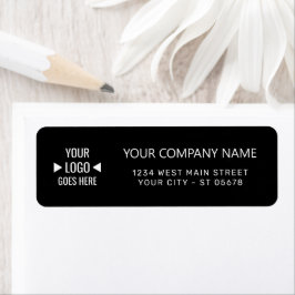 Etiqueta Fácil logotipo empresarial corporativo personaliza