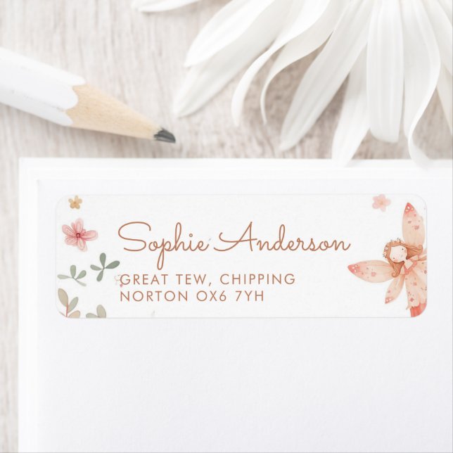 Etiqueta Fada Primeira primeiro aniversario (Insitu)