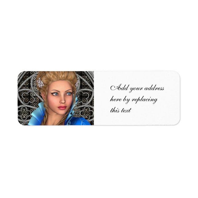 Etiqueta Fairytale Princess (Frente)