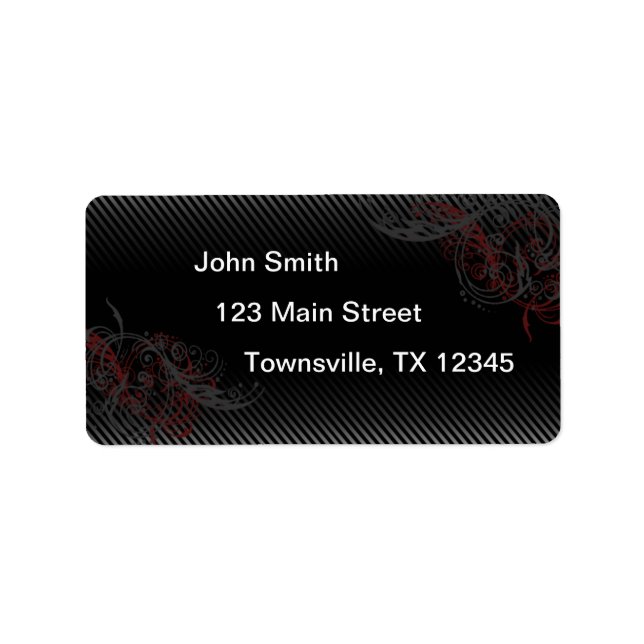 Etiqueta Faixa de pinos (Frente)