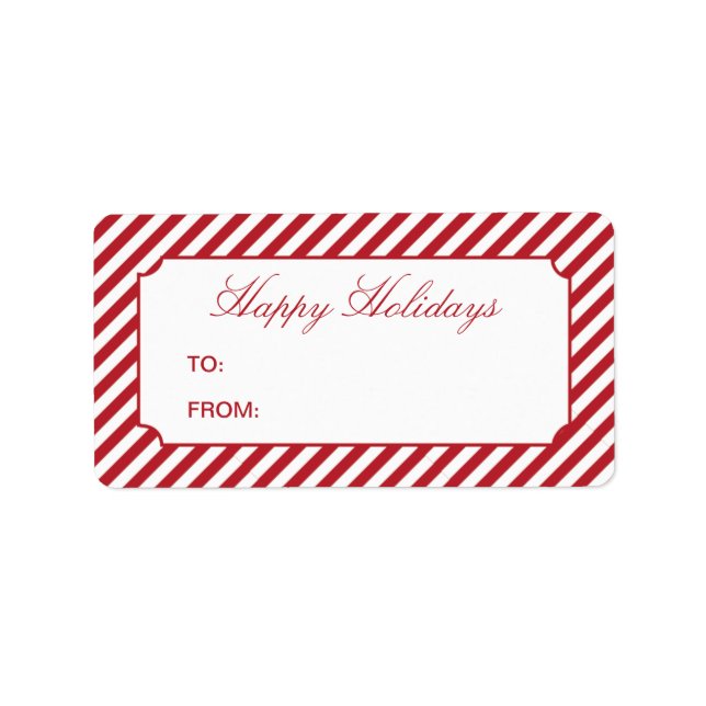 ETIQUETA FAIXAS DE FERIADO | TAREFAS DE OFERTA (Frente)