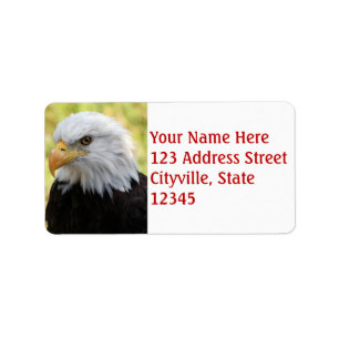 Etiqueta Falln Bald Eagle Liberty