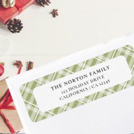 Etiqueta Família de fazendeiros clássicos da Xadrez de Tart