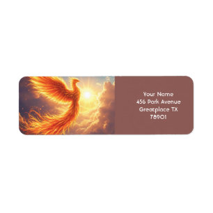 Etiqueta Fantasy Cuja Flaming Phoenix Sobe