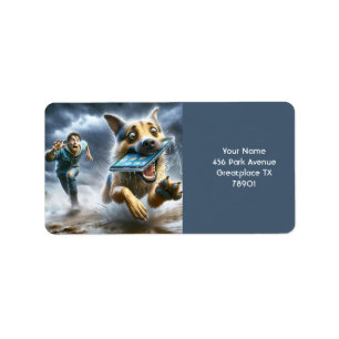 Etiqueta Fantasy Cujo Cachorro Telefone