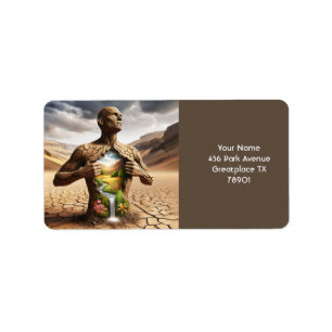 Etiqueta Fantasy - Homem de Cama do Deserto