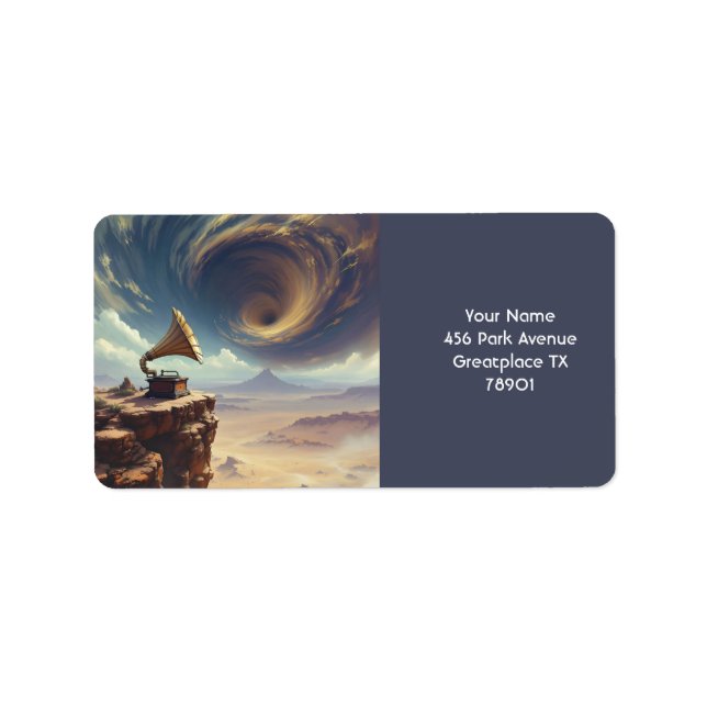 Etiqueta Fantasy Música Bonita Do Deserto (Frente)