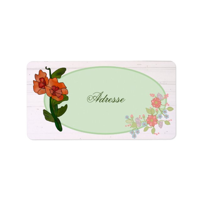Etiqueta Fantasyblume (Frente)