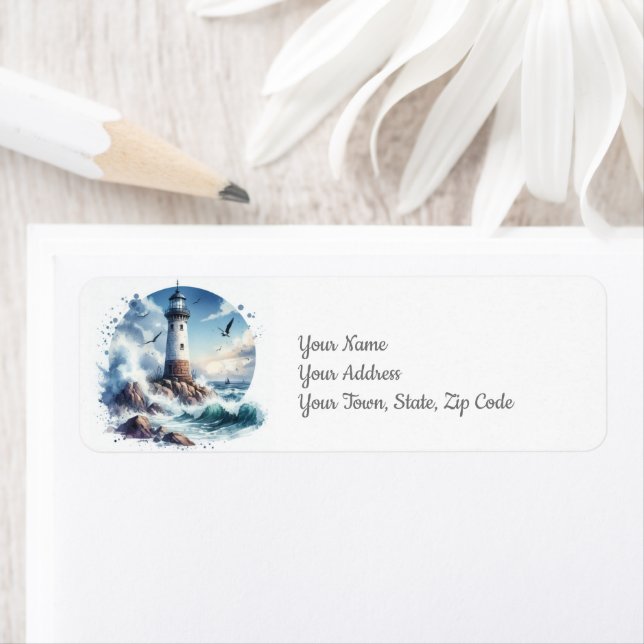 Etiqueta Farol de proteção costeira (Insitu)