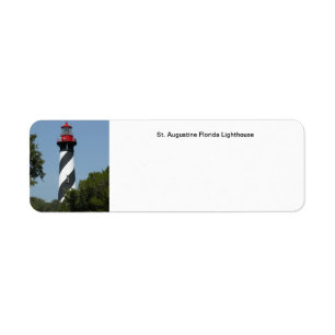 Etiqueta Farol de St Augustine Florida