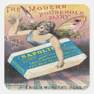 Etiqueta feericamente do sabão