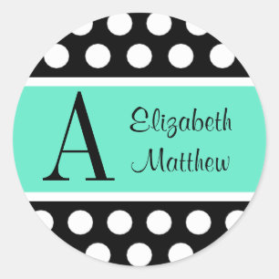 Etiqueta feita sob encomenda preta & azul do