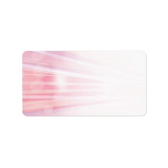 Etiqueta FEIXES DE Impressão LUMINOSO suas próprias etiquet (Frente)