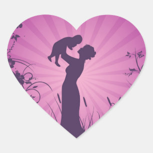 Etiqueta feliz da mamã