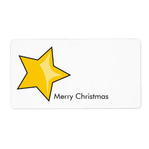 Etiqueta Feliz de Natal