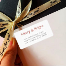 Feliz e Brilho Simples Moderno