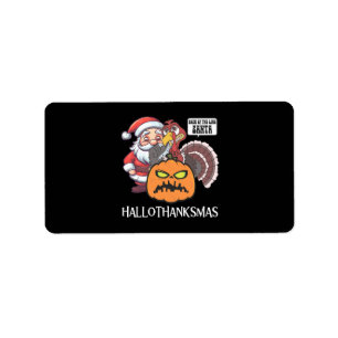 Etiqueta Feliz Hallothanksmas