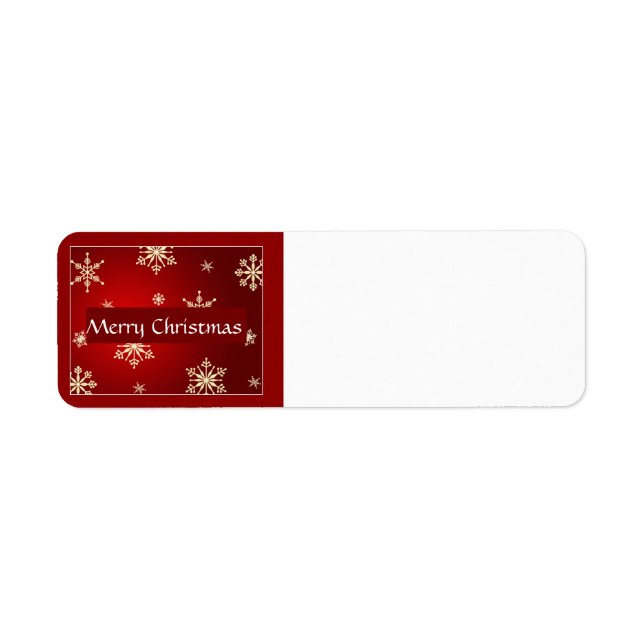 Etiqueta Feliz Natal (Frente)