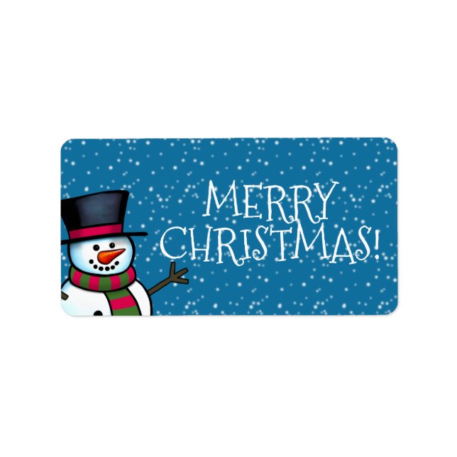 Etiqueta Feliz Natal (Frente)