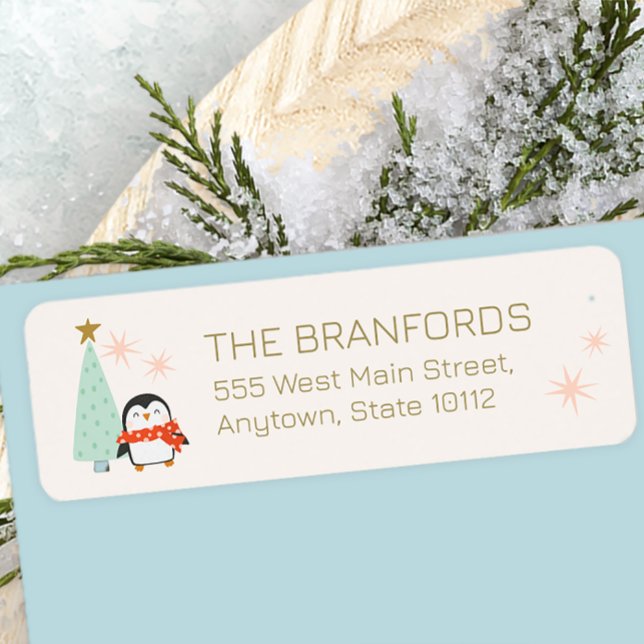 Etiqueta Feliz Natal (Criador carregado)