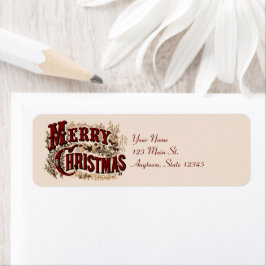 Etiqueta Feliz Natal 1876