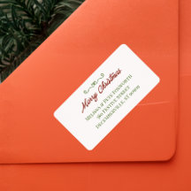 Feliz Natal Arco Desenhado à Mão Endereço de Devol