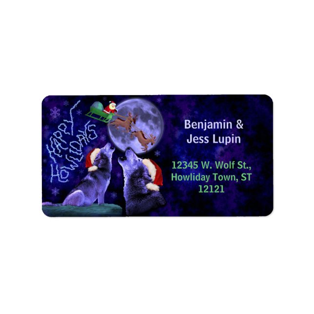 Etiqueta Feliz Natal Engraçado Feliz Feliz Feliz Feliz Feli (Frente)