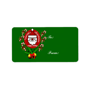 Etiqueta Feliz Natal, Holidays_Label feliz