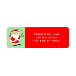 Etiqueta Férias Criativas de Natal