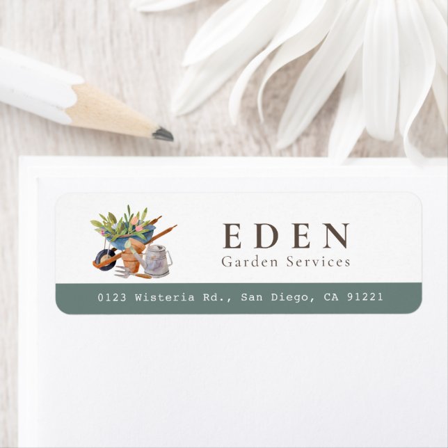 Etiqueta Ferramentas de jardinagem Barreira de rodas Endere (Insitu)