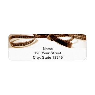 Etiqueta Filme de bobina em tons Sepia