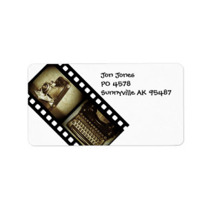 Etiqueta Filme do vintage