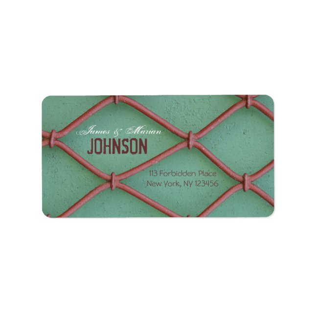 Etiqueta Fios crochados (Frente)