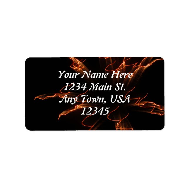 Etiqueta Fireworks 3 (Frente)