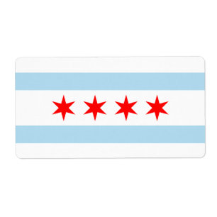 Etiqueta Flag of Chicago