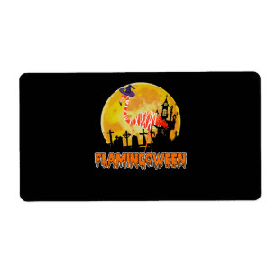 Etiqueta Flamingo   Flamingobetween Funny Witness Halloween