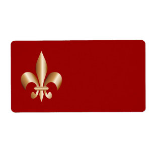 Etiqueta Fleur de lis