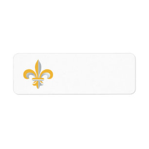 Etiqueta Fleur de Lis symbol